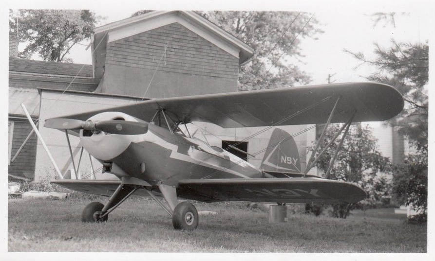 Baby Great Lakes biplane history