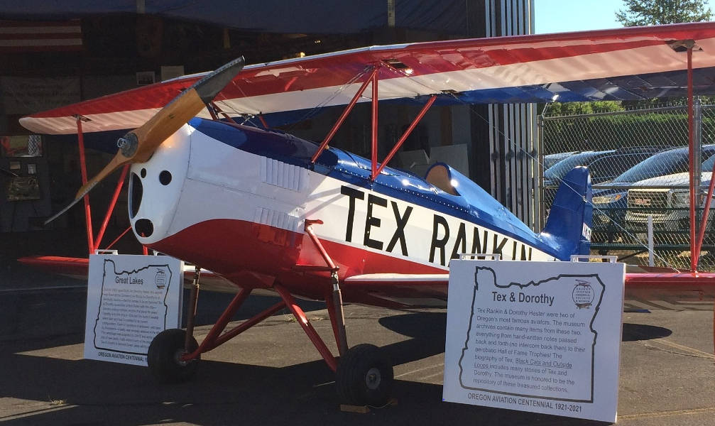 Tex Rankins GL restored by Oregon group